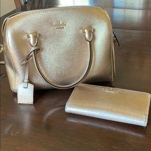 Kate Spade Crossbody purse w/ matching wallet